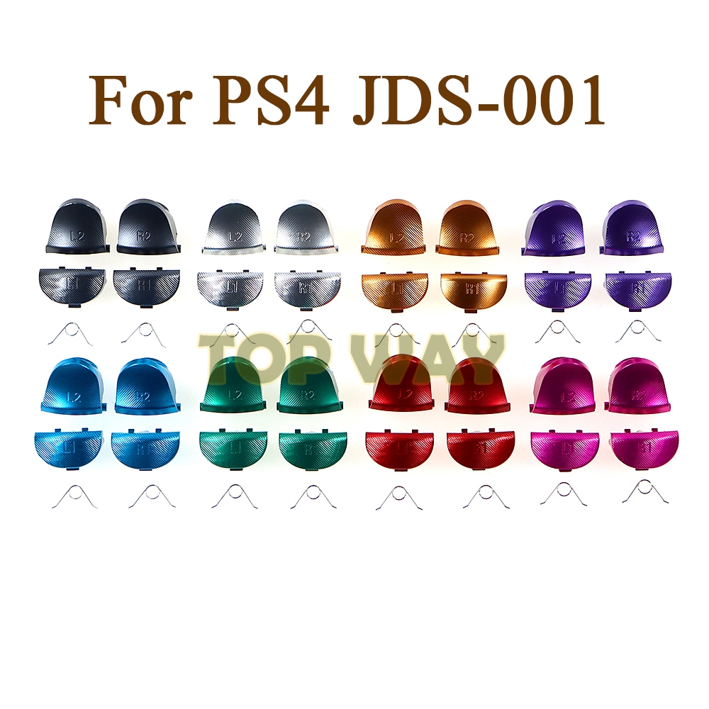 Gaming Console Tv - 1 セット JDS001 JDM011 金属弾丸ボタンキノコキャップ L1