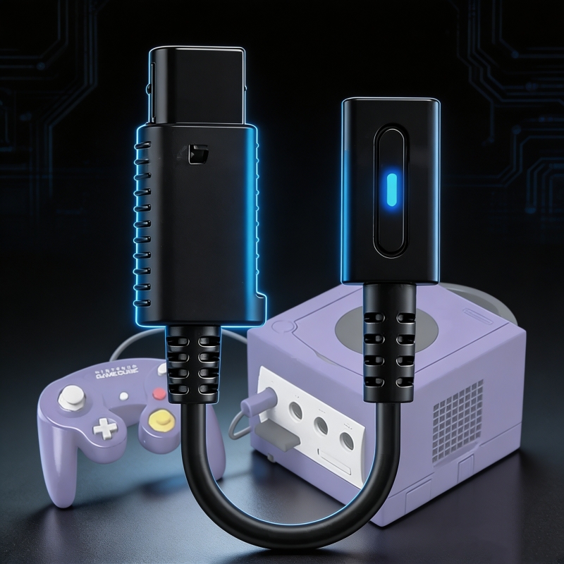 Gaming Console In - NGC本体用Type-C 45W PD充電ケーブル。Nintendo Gamecube用USB-Cゲーミング電源ケーブル。ゲーム本体充電用ケーブル。