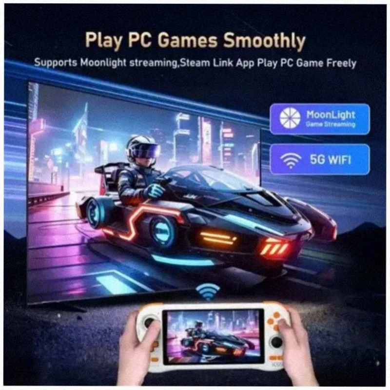 KINHANK K59 ハンドヘルドゲーム機 Android - Gaming Console Under 5000 のレビューと価格
