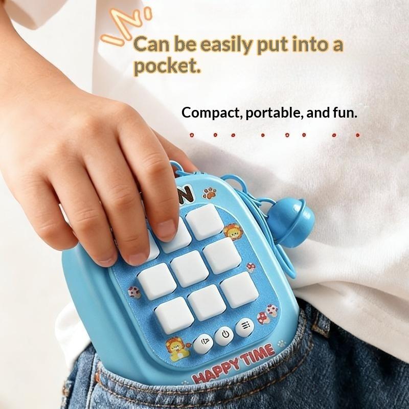 1台の電子式ティックタックトーゲームキーホルダー、ミニハンド - Gaming Console Keychain のレビューと価格