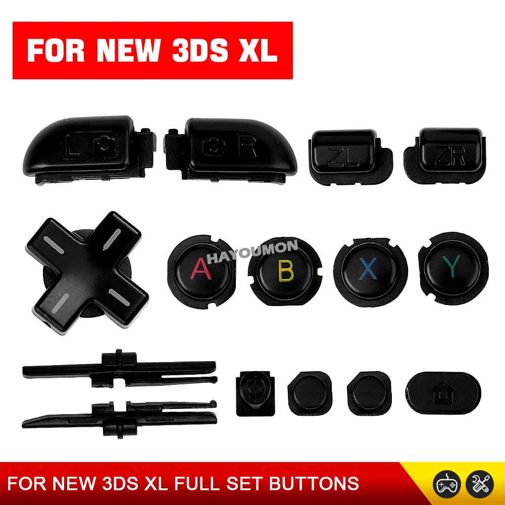 NEW 3DS XL/LL用 ABXY D-Padボタン、修 - Gaming Console Buttons のレビューと価格