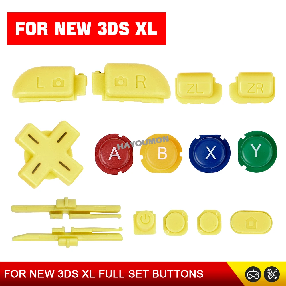 NEW 3DS XL/LL用 ABXY D-Padボタン、修 - Gaming Console Buttons のレビューと価格