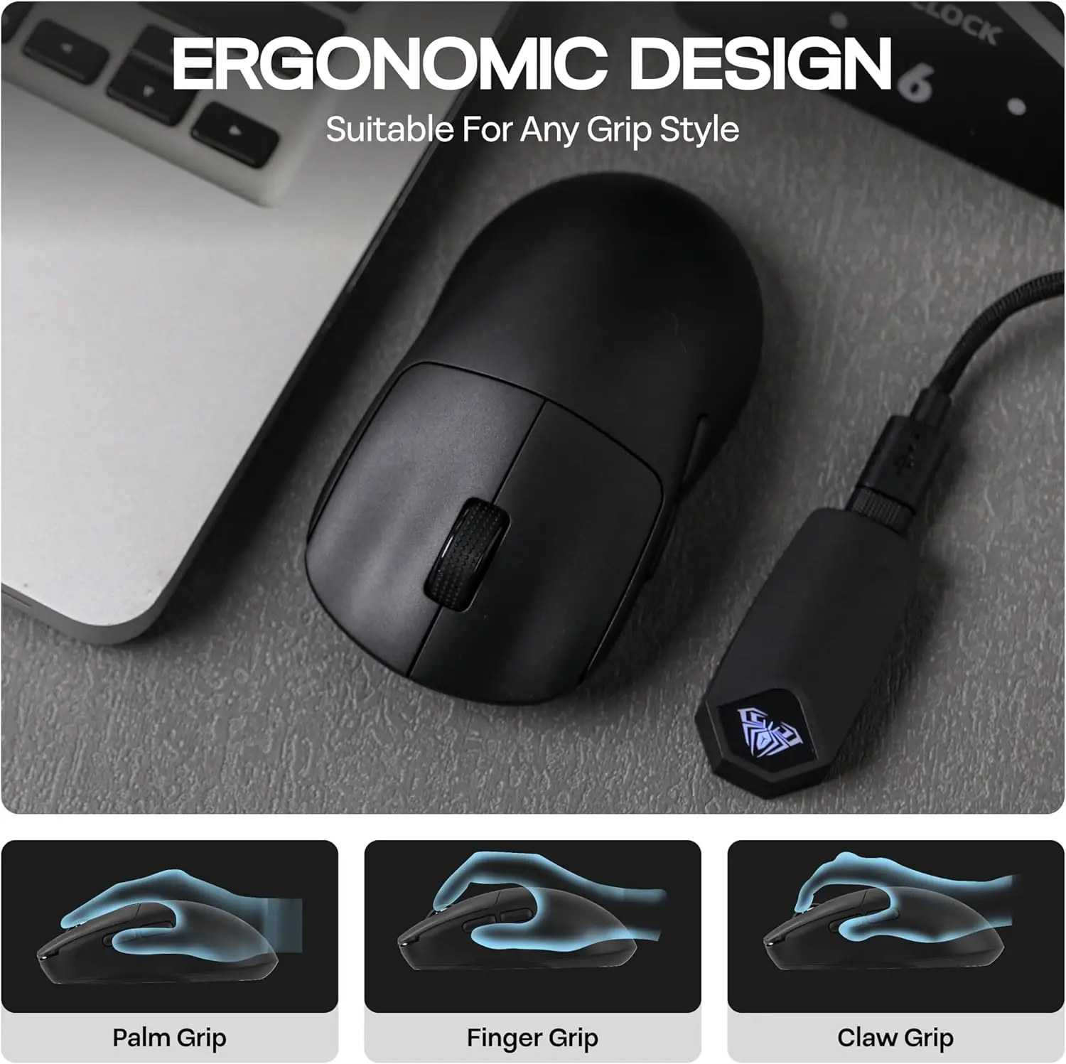AULA SC800 ゲーミングマウス USB-C 有線/2 - Gaming Console Buttons のレビューと価格