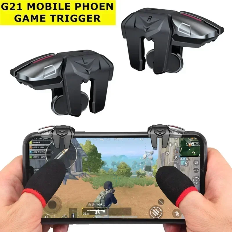 G21 6 指携帯電話ゲームトリガー PUBG 照準撮影 L - Gaming Console For Phone のレビューと価格