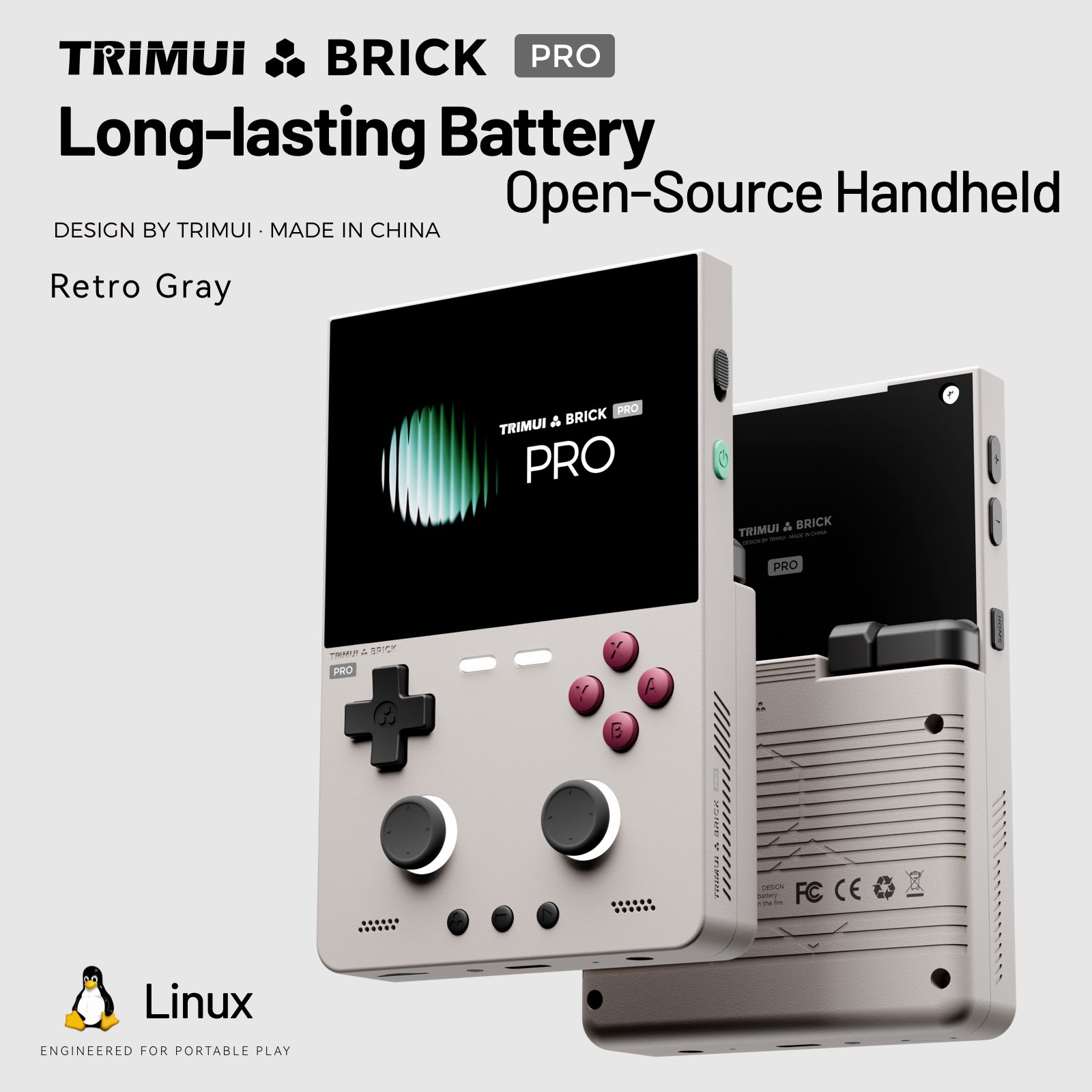 TRIMUI BRICK PRO オープンソースLinuxポ - Gaming Console Under 5000 のレビューと価格