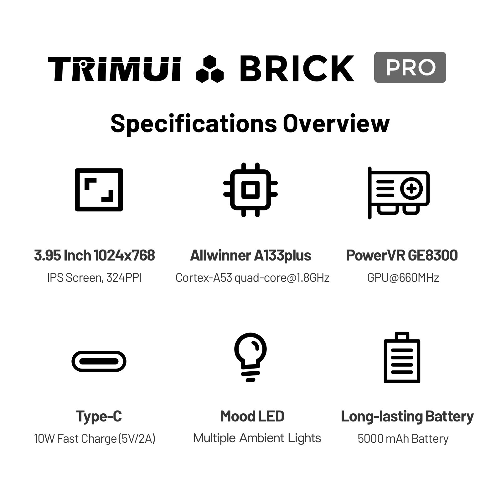 TRIMUI BRICK PRO レトロ携帯ゲーム機 ポータ - Gaming Console Under 5000 のレビューと価格