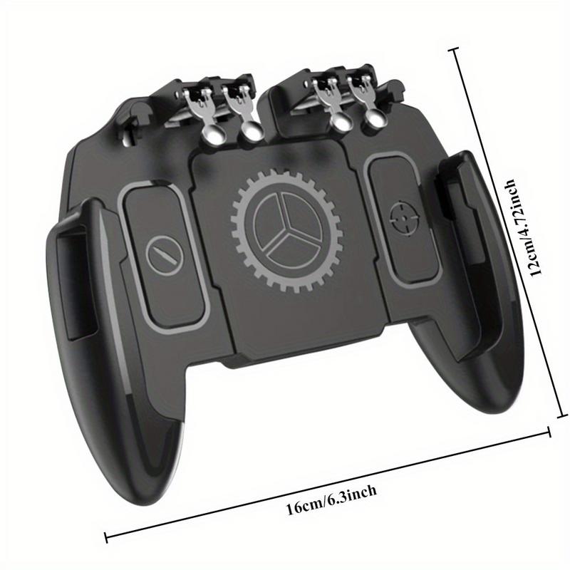 スマホグリップホルダー 6本指 ゲーミング冷却ゲームパッド  - Gaming Console For Phone のレビューと価格
