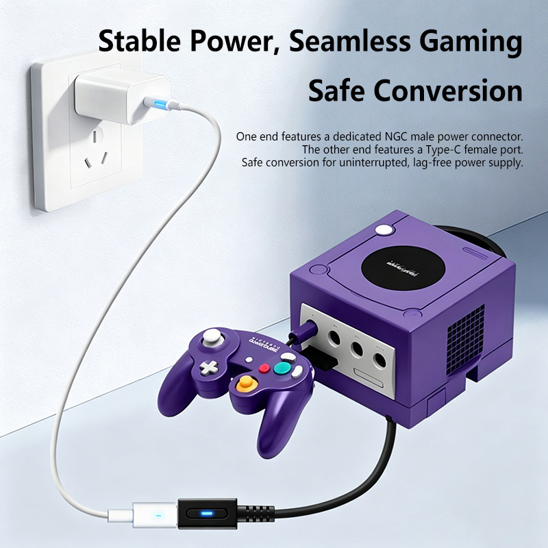 NGC本体用Type-C 45W PD充電ケーブル。Nint - Gaming Console In のレビューと価格