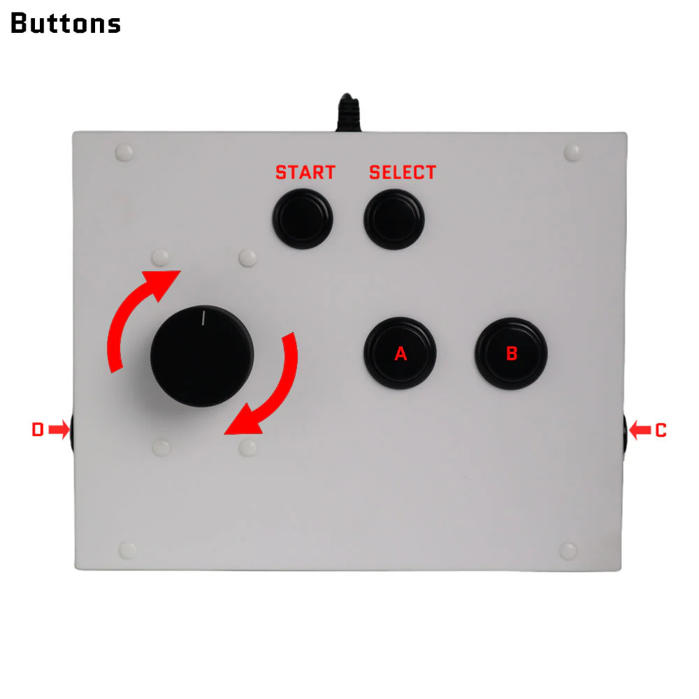 左/右手レイアウトゲームコンソールアーケードプッシュボタンア - Gaming Console Buttons のレビューと価格