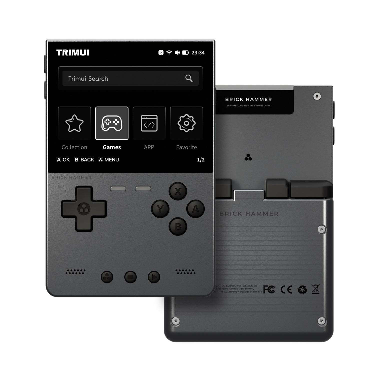 TRIMUI BRICK HAMMER レトロハンドヘルドゲ - Gaming Console For Phone のレビューと価格
