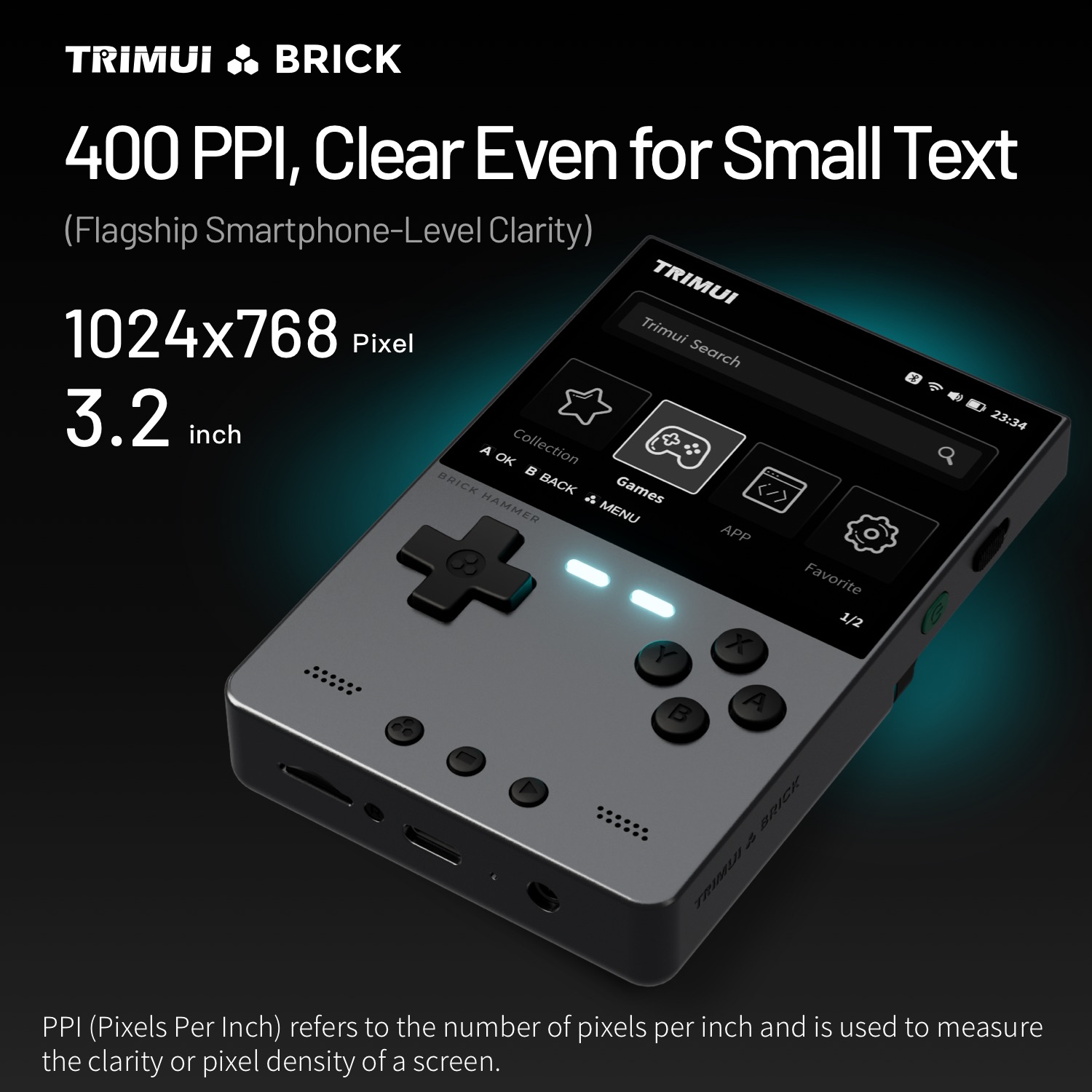 TRIMUI BRICK HAMMER レトロハンドヘルドゲ - Gaming Console For Phone のレビューと価格