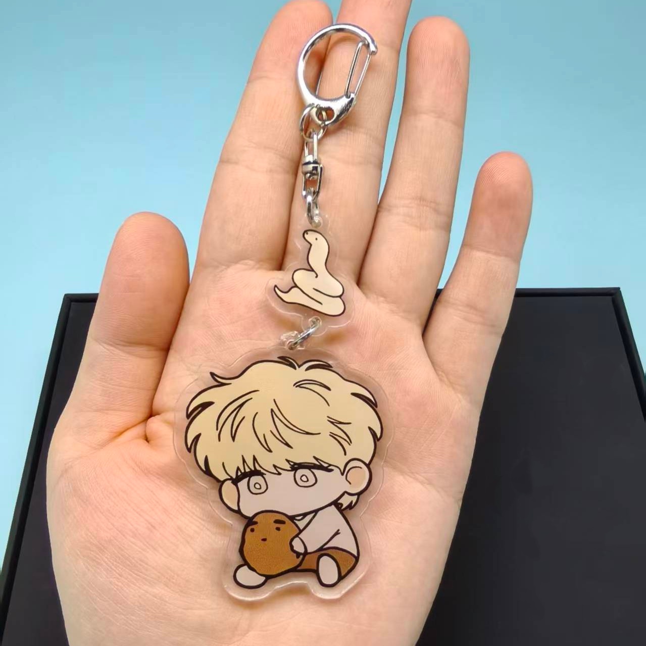 聖蛇の誘惑 アクリルキーホルダー 韓国BL漫画 タクソン・ギ - Gaming Console Keychain のレビューと価格
