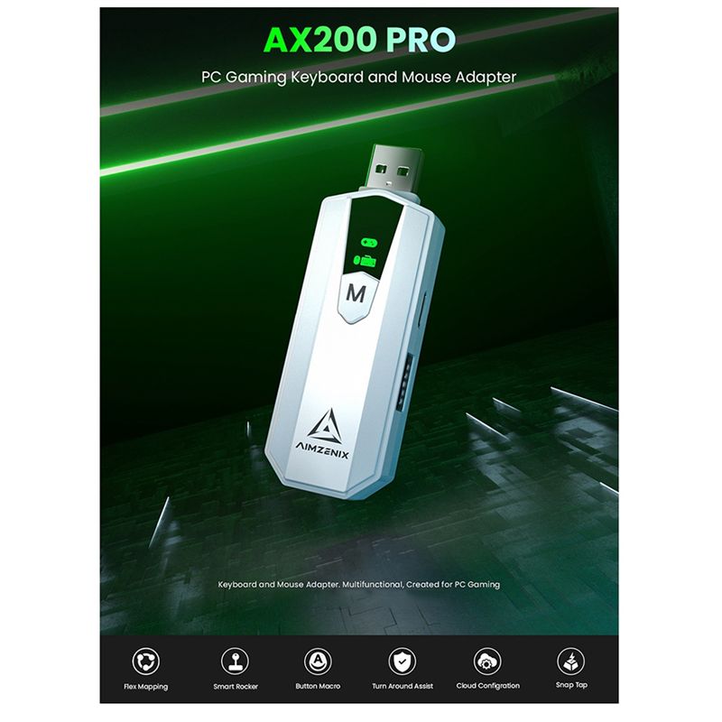 AIMZENIX AX200PRO PC ゲーム K&M コ - Gaming Console Latest のレビューと価格