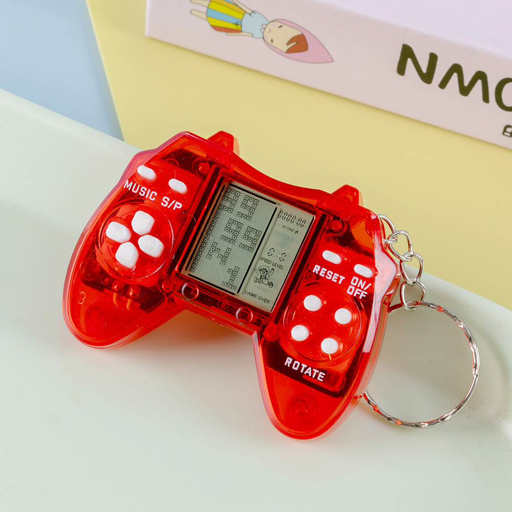 ミニクラシックゲーム機キーホルダー レトロハンドヘルドゲーム - Gaming Console Keychain のレビューと価格