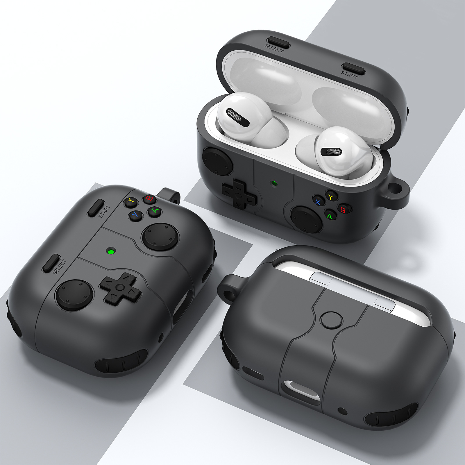 AirPods Pro 3 2 4用ケース 3Dゲーム機イヤ - Gaming Console Keychain のレビューと価格