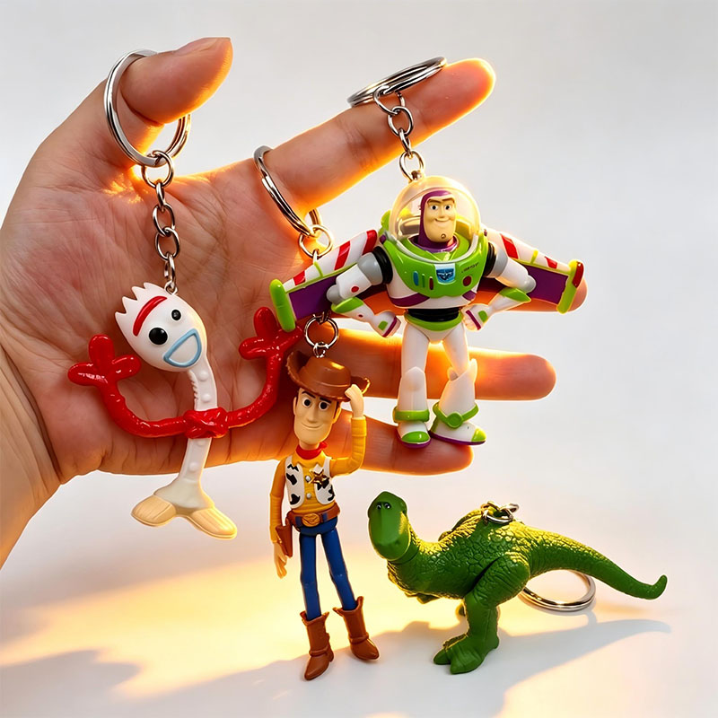 トイ・ストーリー キーホルダーセット バズ・ライトイヤー ウ - Gaming Console Keychain のレビューと価格